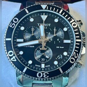 Tissot Seastar 1000 Chronograph Date Designer Sport Watch